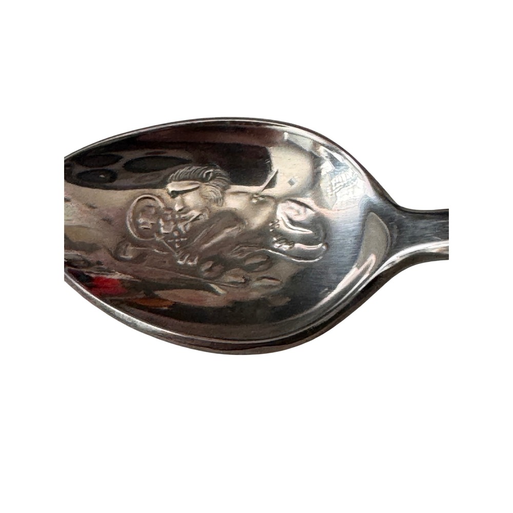 Rolex Bucherer Switzerland Lucerne‎ Souvenir Spoon Lion Crest 4.25in - Picture 5 of 6